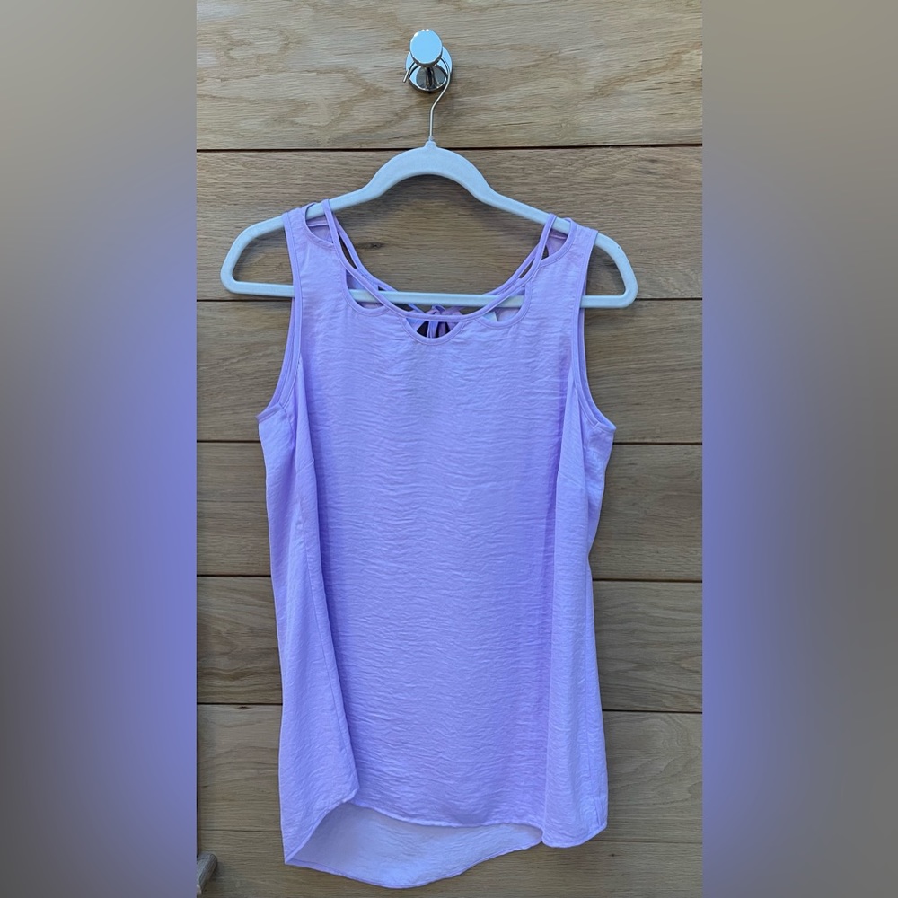 CAbi Cutout Top.  Size Small